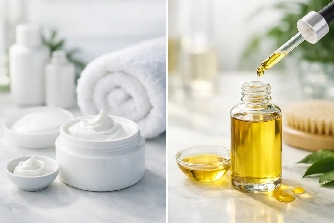Body Cream vs Body Oil: Which Feels Better? - Healthy Embraces