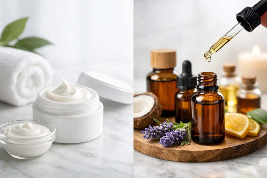 Cream vs Essential Oils: Which Fits Best? - Healthy Embraces