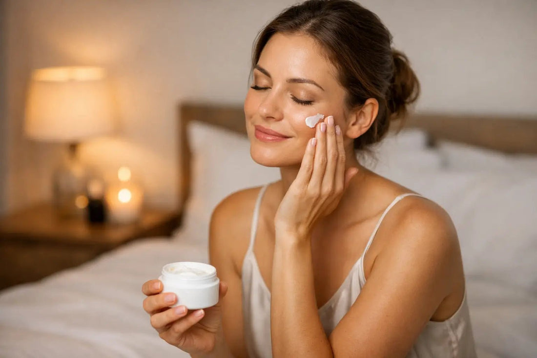 How a Relaxing Cream Before Bed Can Help - Healthy Embraces
